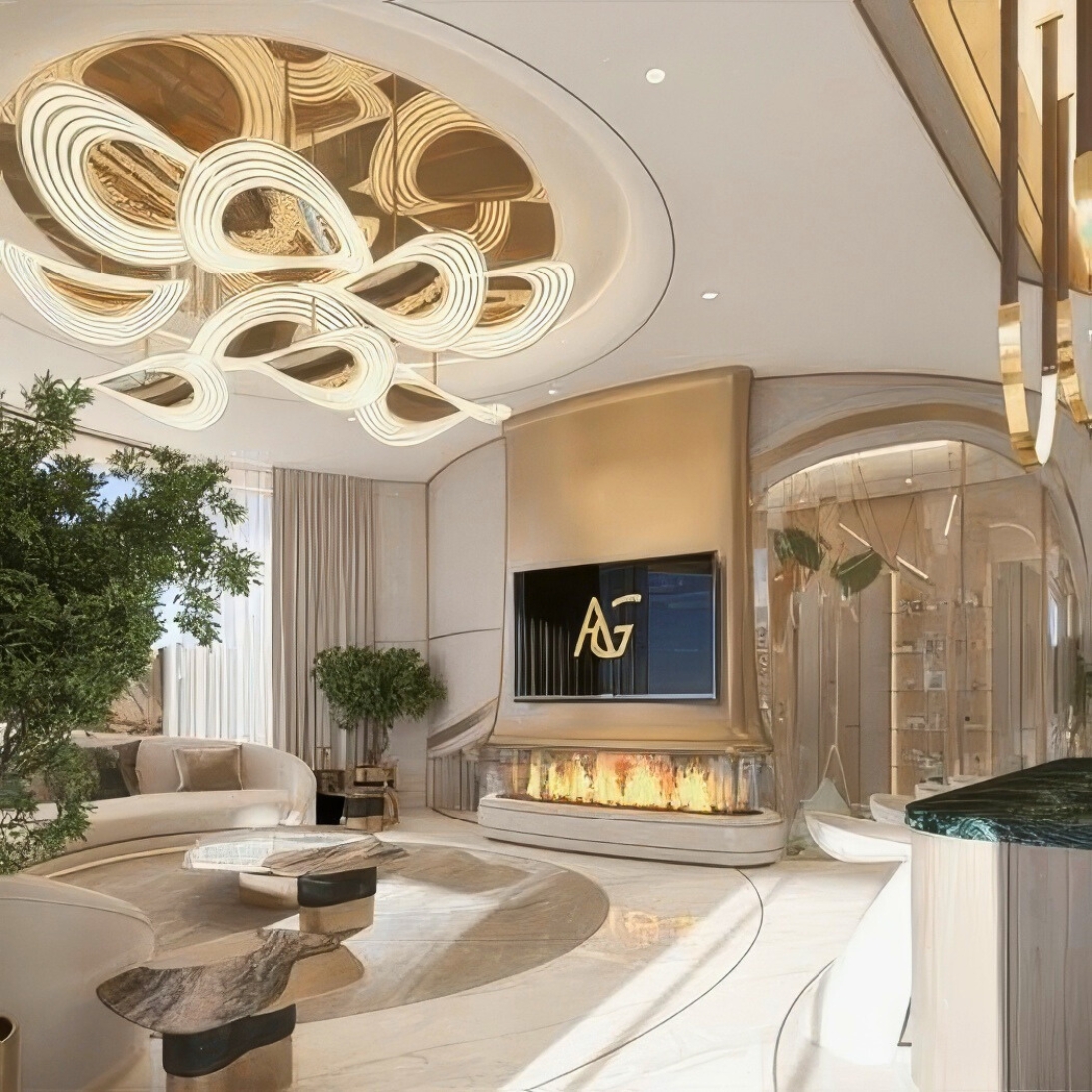 Villa Interior Design Dubai