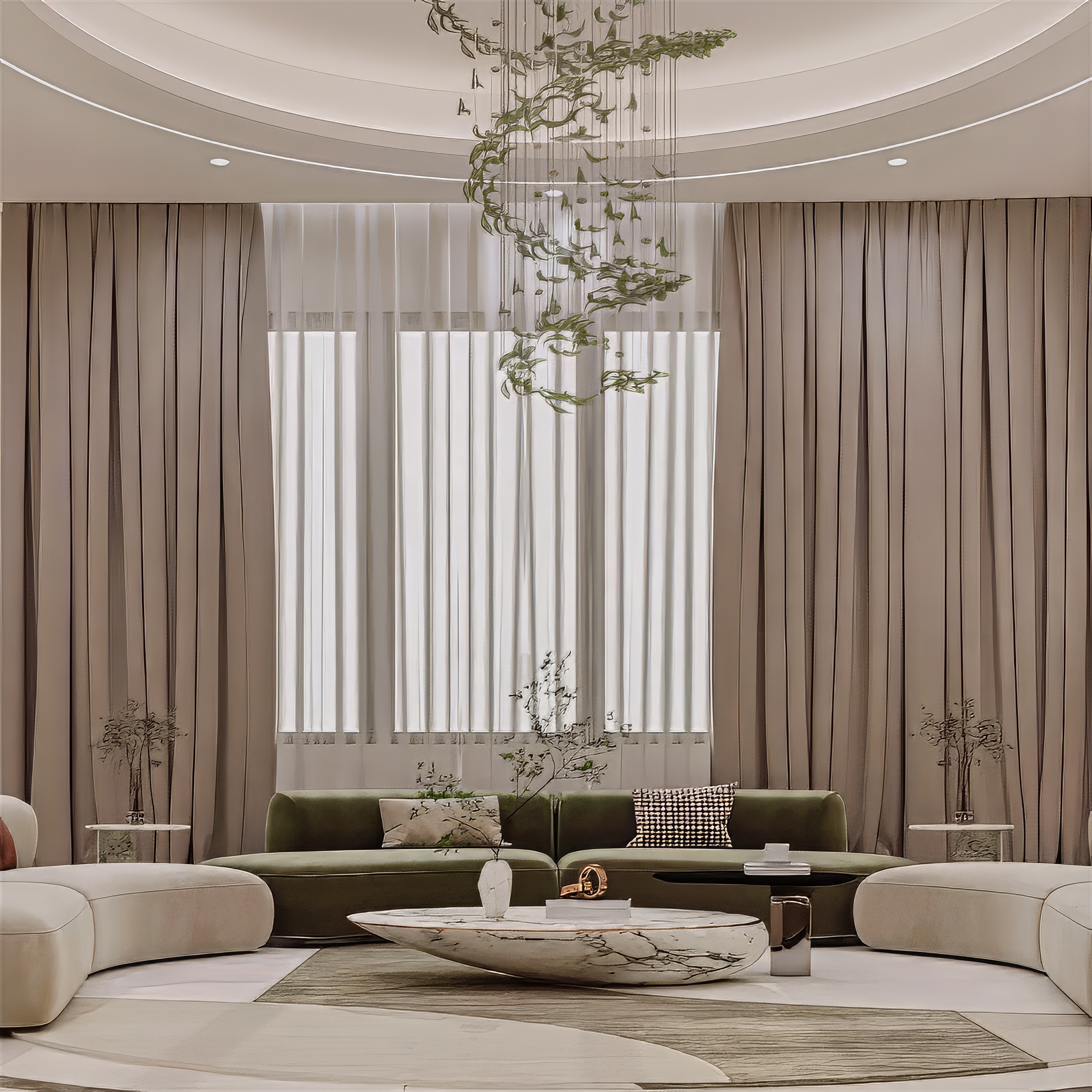 Manufacturing & fixing curtains