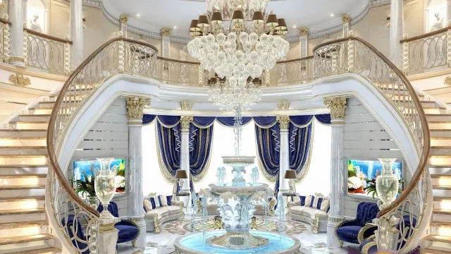 Royal Living Room Interior
