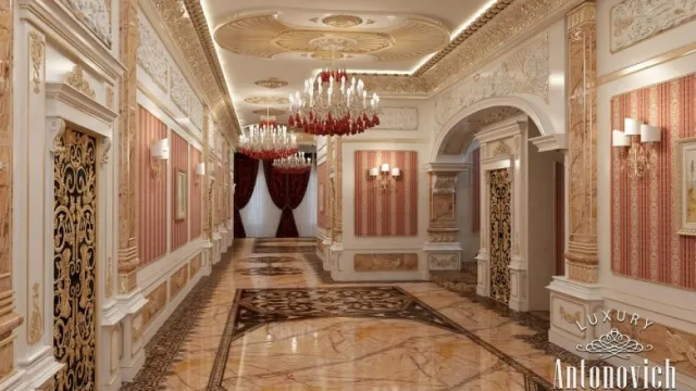 Carved Marble Floor Design
