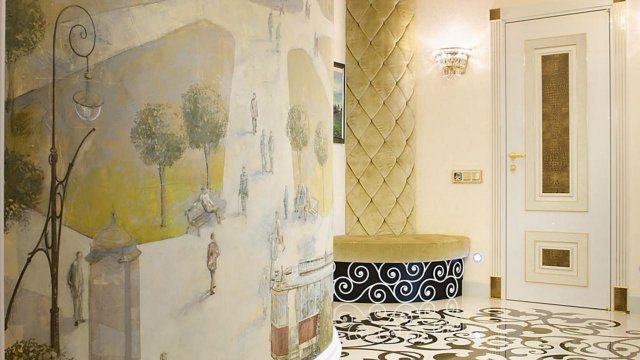 Luxurious Carved Floor