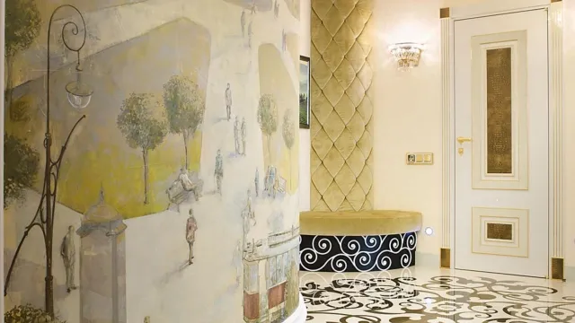 Luxurious Carved Floor