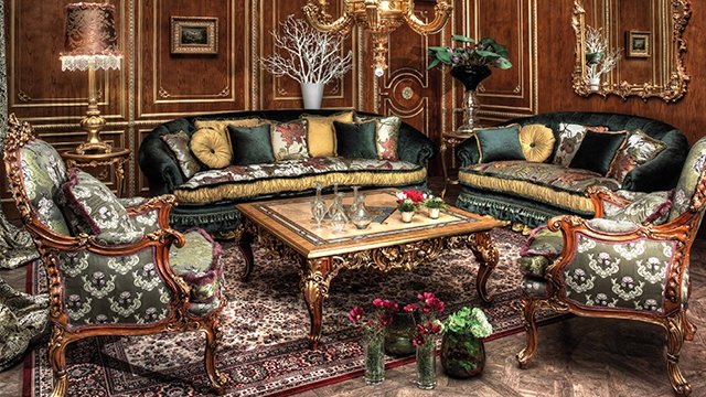 Palatial Living room