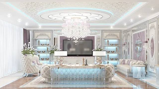 Living room design Ar Deco