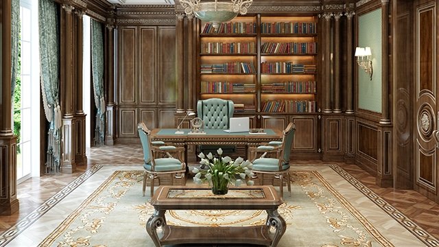 Classic Office Interior