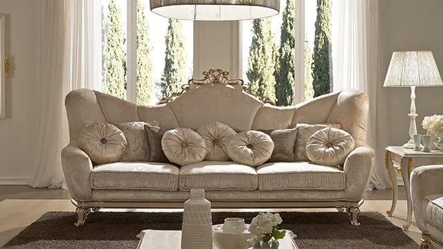 Living room furniture in the Italian style