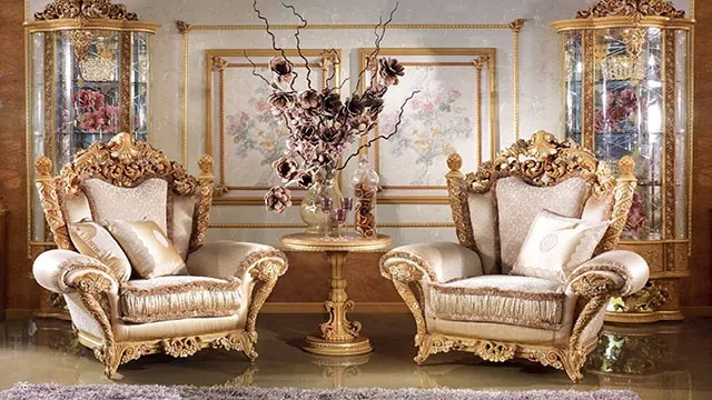 أثاث مذهب فاخر - ليدي دي 1