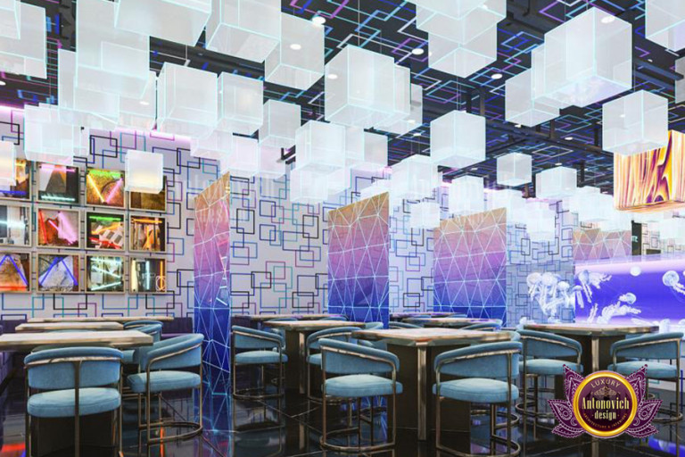 luxurious restaurant design
