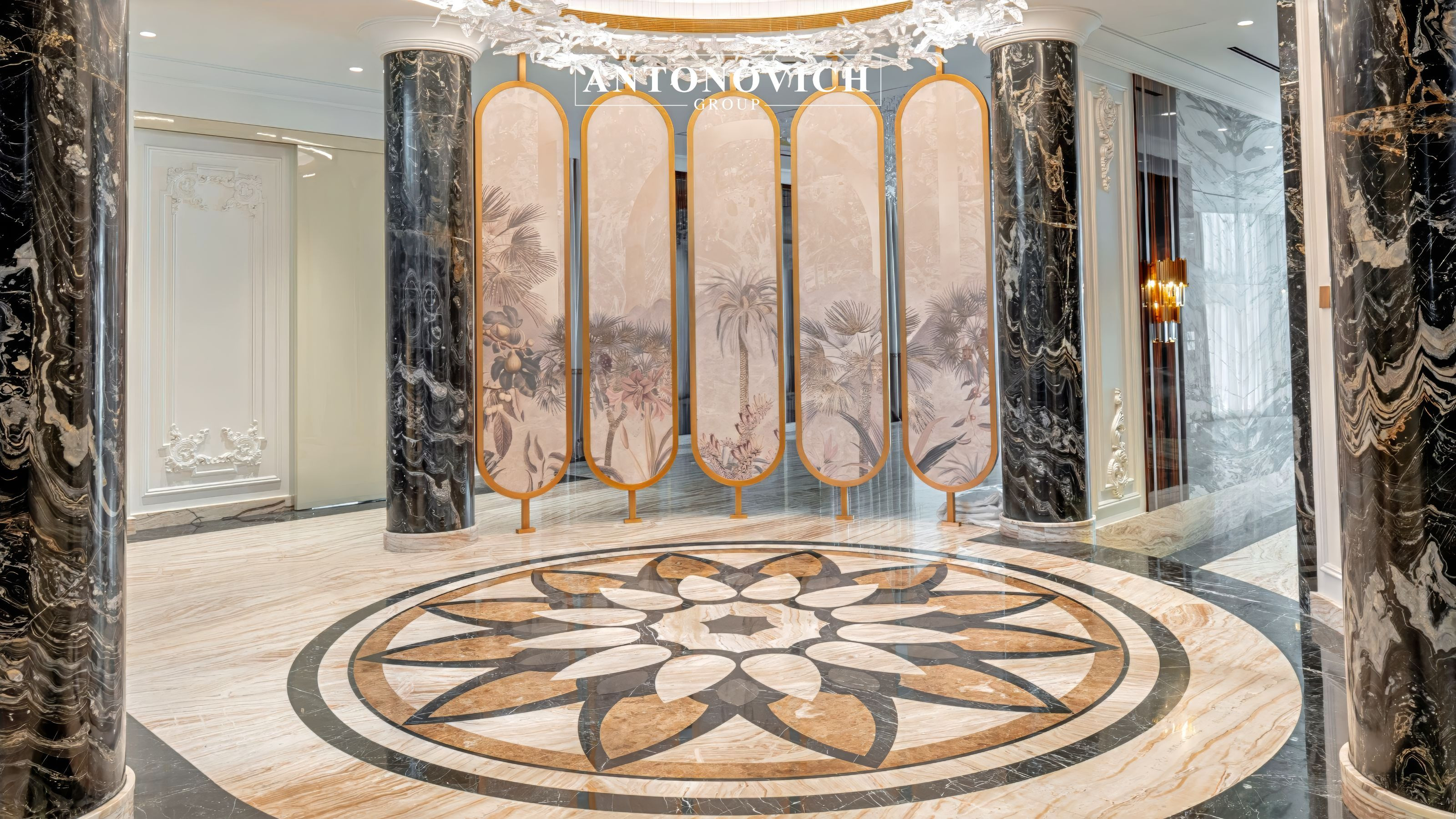 Exquisite Interior Fit-Out for Palm Jumeirah Villa Renovation: Premium Marble Installation Expertise Exquisite Interior Fit-Out for Palm Jumeirah Villa Renovation: Premium Marble Installation Expertise