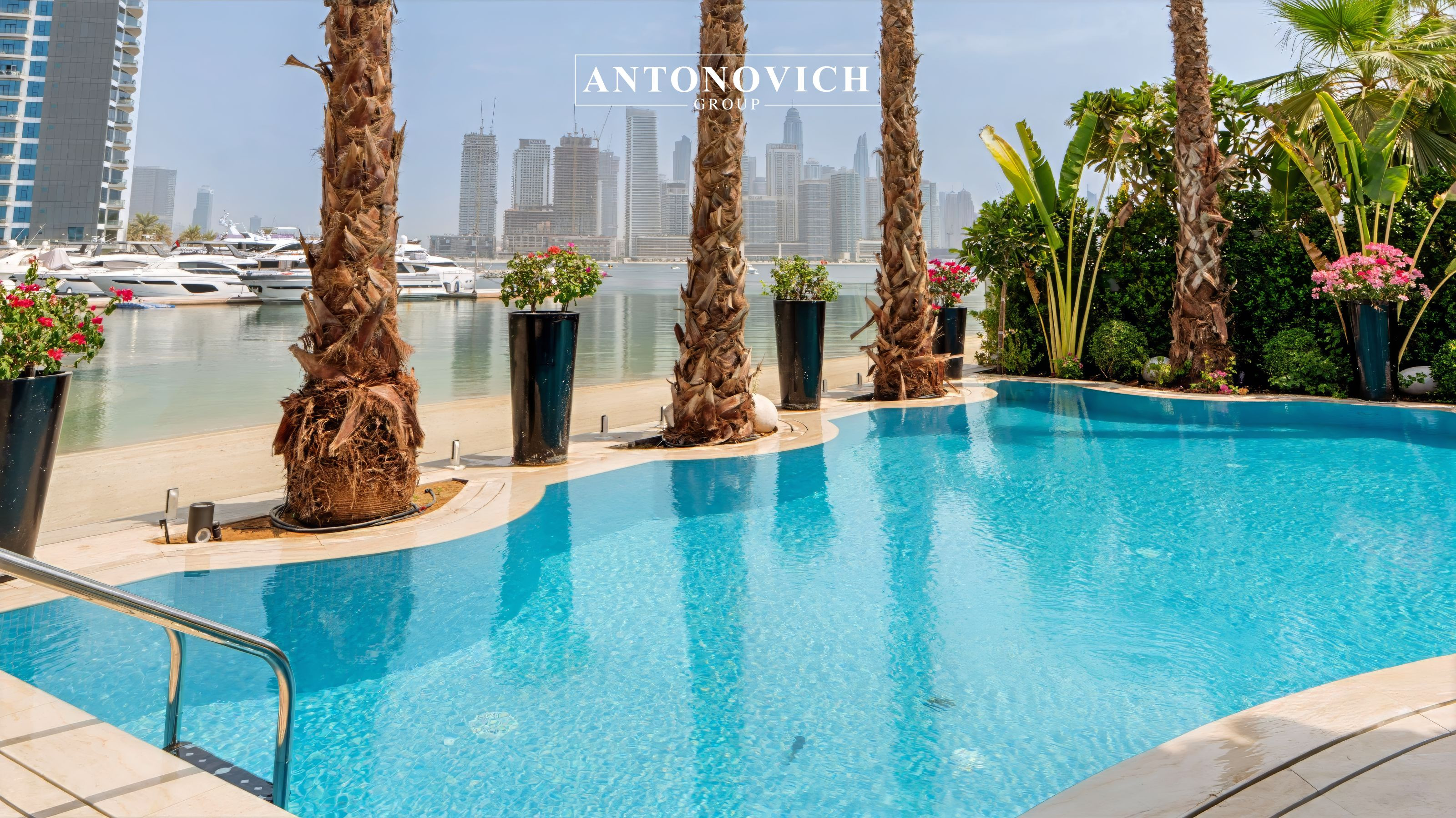 Luxury Villa Transformation at Palm Jumeirah: Exterior, Landscape, and Swimming Pool Design Luxury Villa Transformation at Palm Jumeirah: Exterior, Landscape, and Swimming Pool Design