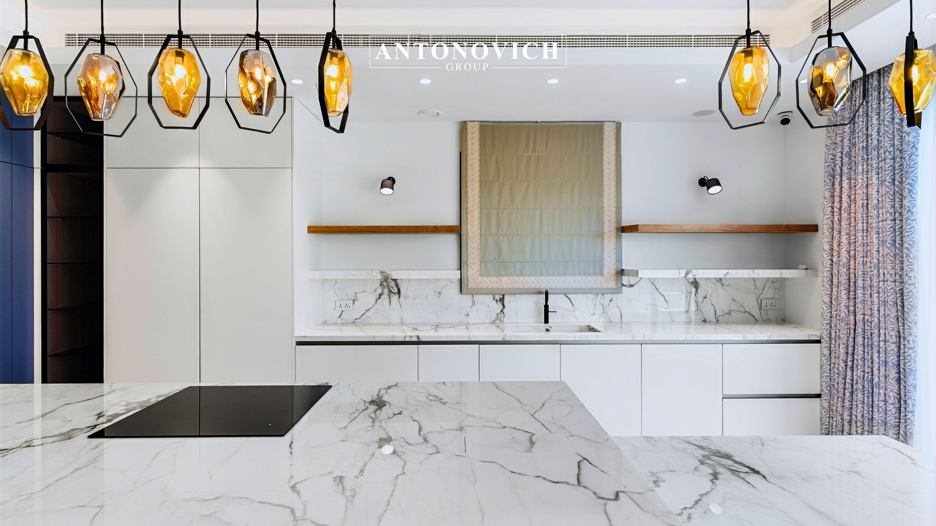 Bespoke Joinery Solution featuring Modern Kitchen & Home Office at Luxury Villa in Meadows Dubai Bespoke Joinery Solution featuring Modern Kitchen & Home Office at Luxury Villa in Meadows Dubai