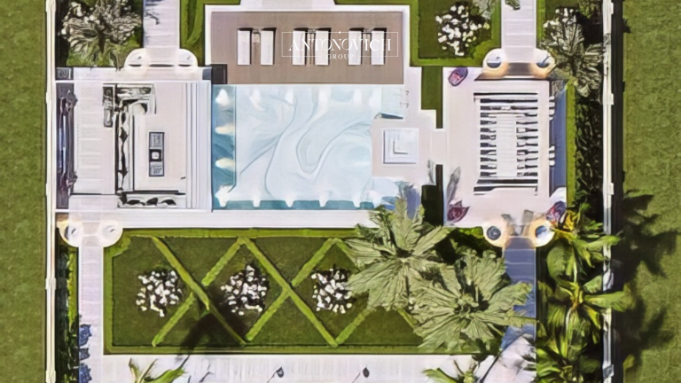 Luxury Villa Exterior and Landscape Design in Fujairah by Antonovich Group