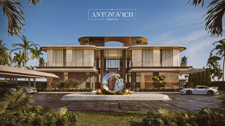 Exterior Architecture Design for Luxury Modern Villas