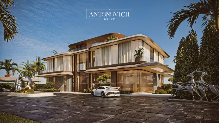 Exterior Architecture Design for Luxury Modern Villas