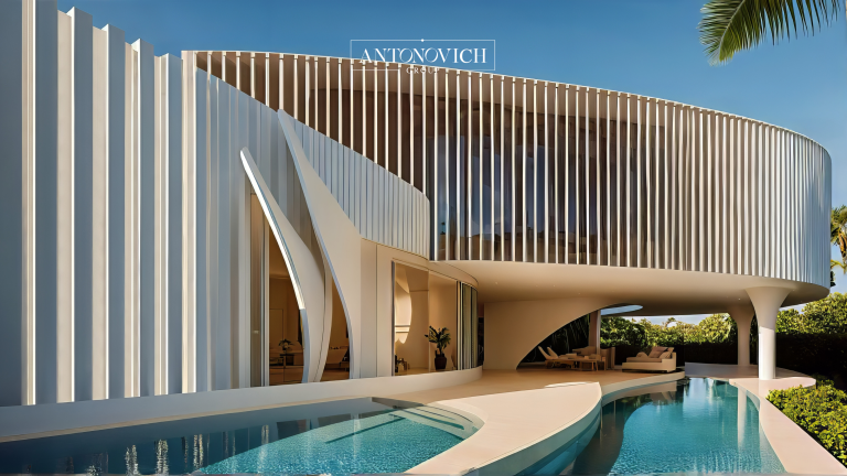 Modern Futuristic Exterior Architecture Design Services