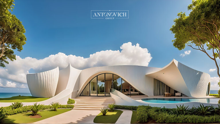 Modern Futuristic Exterior Architecture Design Services