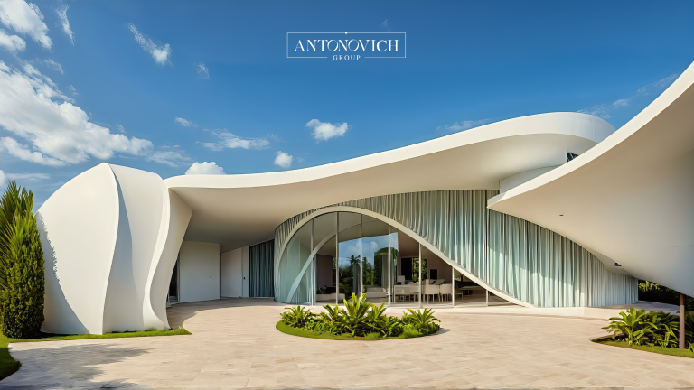 Modern Futuristic Exterior Architecture Design Services