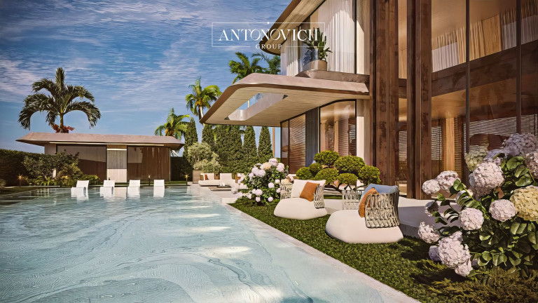 Exterior Architecture Design for Luxury Modern Villas