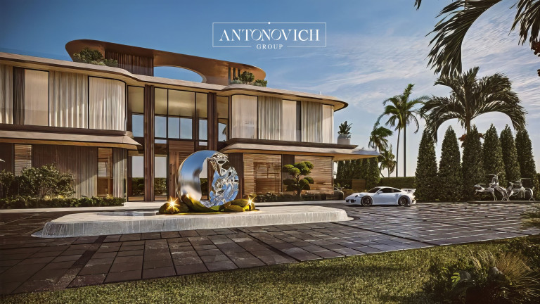 Exterior Architecture Design for Luxury Modern Villas