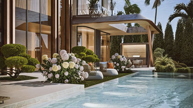 Exterior Architecture Design for Luxury Modern Villas