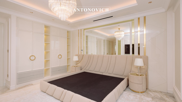 Exquisite Master Bedroom Interior Design in La Mer by the Top Luxury Villa Fit-out Company Dubai