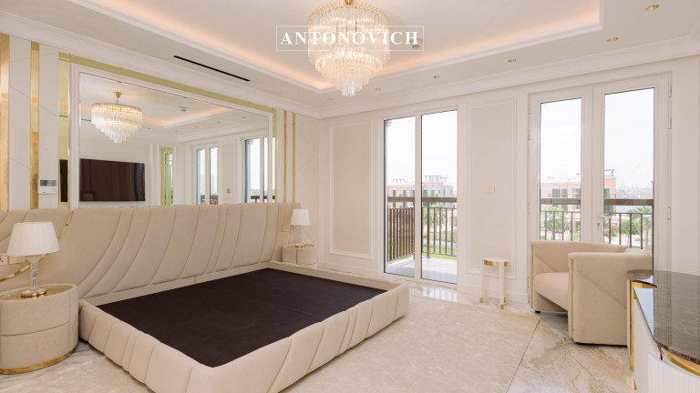 Exquisite Master Bedroom Interior Design in La Mer by the Top Luxury Villa Fit-out Company Dubai