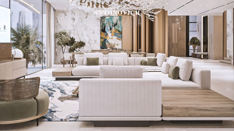 عرض فخم لتصميم داخلي في دبي