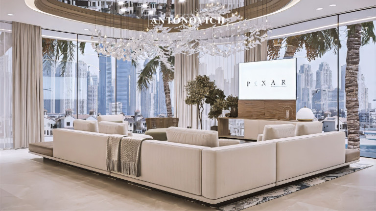 عرض فخم لتصميم داخلي في دبي