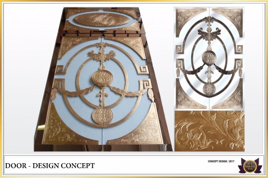 The picture shows a large tree in the middle of a grassy field with an orange sky in the background. The sun is setting and painting the sky an orange hue. The tree stands tall and has numerous branches, which draw attention to the vibrant sky.