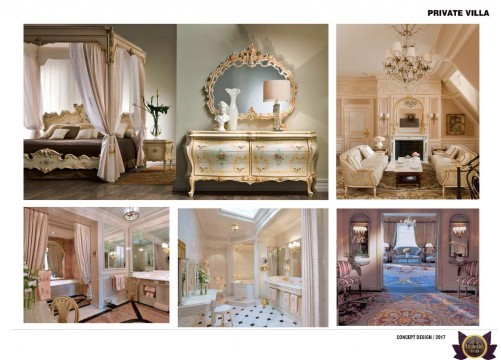 This picture shows a large, yellow-orange sun setting over a body of water. The sun is partially occluded by the clouds, creating an array of colors in the sky ranging from deep blue to bright orange. The horizon is mostly dark blue with hints of pink and purple. In the background, a few silhouetted trees can be seen in the distance.