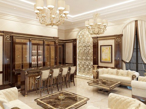 This picture shows an outdoor scene of lush green trees and bushes near a body of water. There is a dirt path leading from the body of water off into the forest, and a bridge in the distance, stretching across the water. The sky is blue and cloudy and the sun is shining, making for a peaceful and tranquil atmosphere.