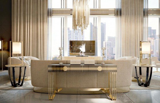 This picture shows a Ferris wheel at night. It is illuminated with multi-colored lights, and is surrounded by trees and buildings. There are multiple gondolas filled with people enjoying the ride.