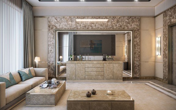 The picture shows a woman with auburn hair and glasses wearing a black dress, standing on the edge of a bridge looking out over a body of water. The trees in the background are silhouetted against the bright blue sky and there is a white, fluffy cloud floating overhead.