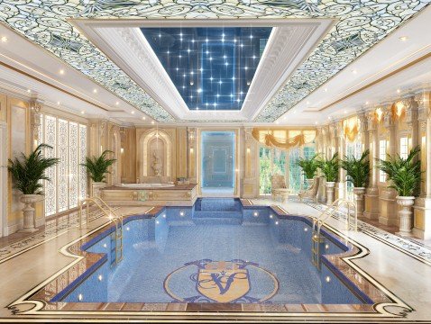 This picture shows a group of people, likely friends or family, gathered around a large tray of food. The people have their hands folded in prayer and appear to be saying grace before their meal.