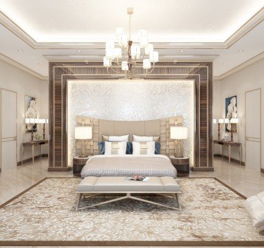 The picture shows an elderly woman, wearing a rainbow-striped poncho and a knitted grey beanie, standing outside in a garden and tending to a variety of vegetables and herbs growing in raised beds.