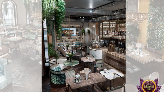 The image depicts a luxurious living room with an ornate white sofa with decorative pillows, a modern white fire place and accent wall, and various pieces of furniture and art around the space.