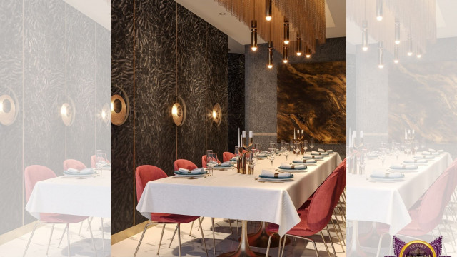 The picture depicts an interior living space with a sofa set in a light neutral colour, armchairs and a soft white carpet on the floor, as well as modern lighting fixtures that provide ambient lighting.