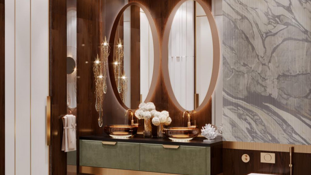 Abstract illustration of an eye with a blue burst in its center.