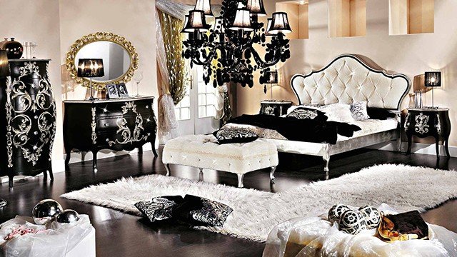 غرفة نوم معاصرة