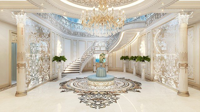 Luxury flooring design