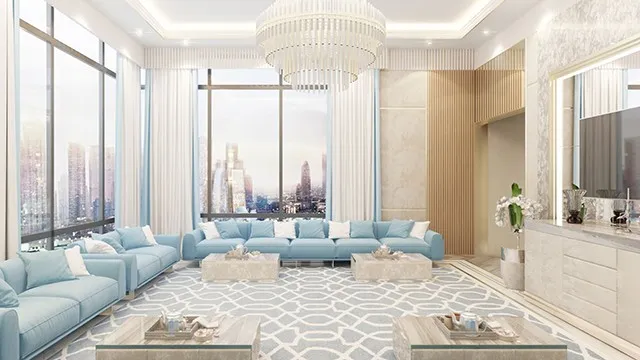 living room decor Florida