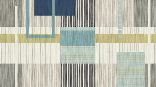 ديكور سجاد هندسي