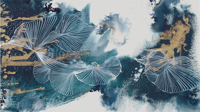 تصميم سجاد إبداعي بتأثير ثلاثي الأبعاد