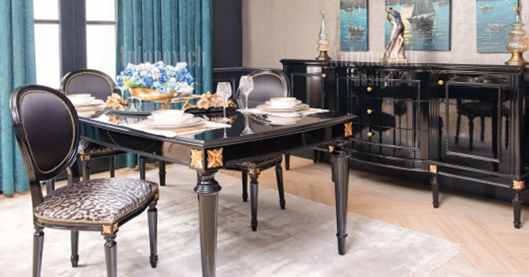 Дизайн мебели в тёмных тонах