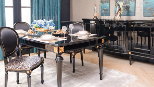 Дизайн мебели в тёмных тонах