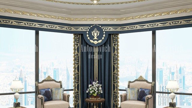 Стеклянная отделка интерьера — Дубай