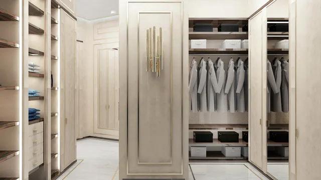 Гардеробная на заказ и индивидуальный дизайн шкафов