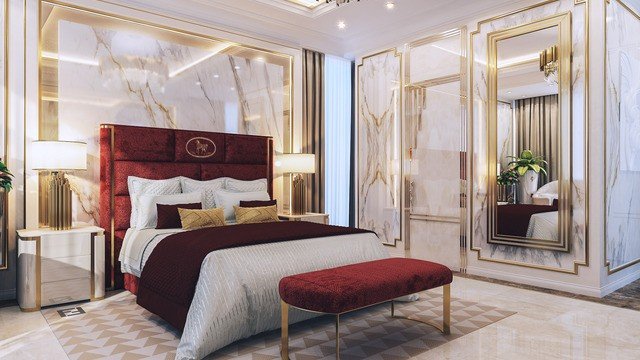 Современный дизайн изголовья кровати