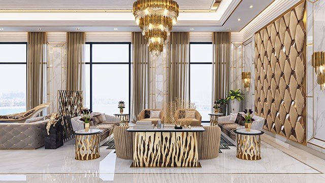 Refined living room