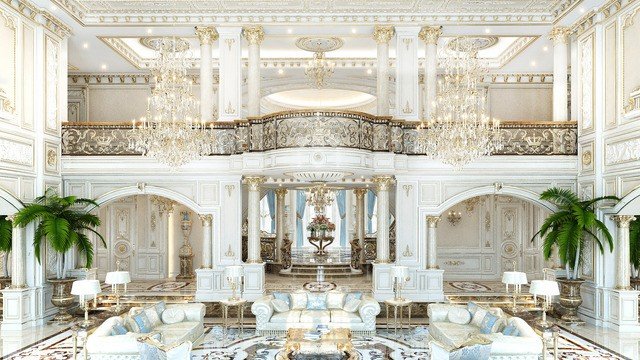 Элитная отделка интерьера